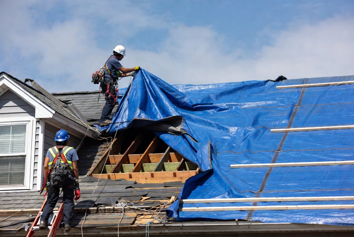 Emergency Roof Tarping