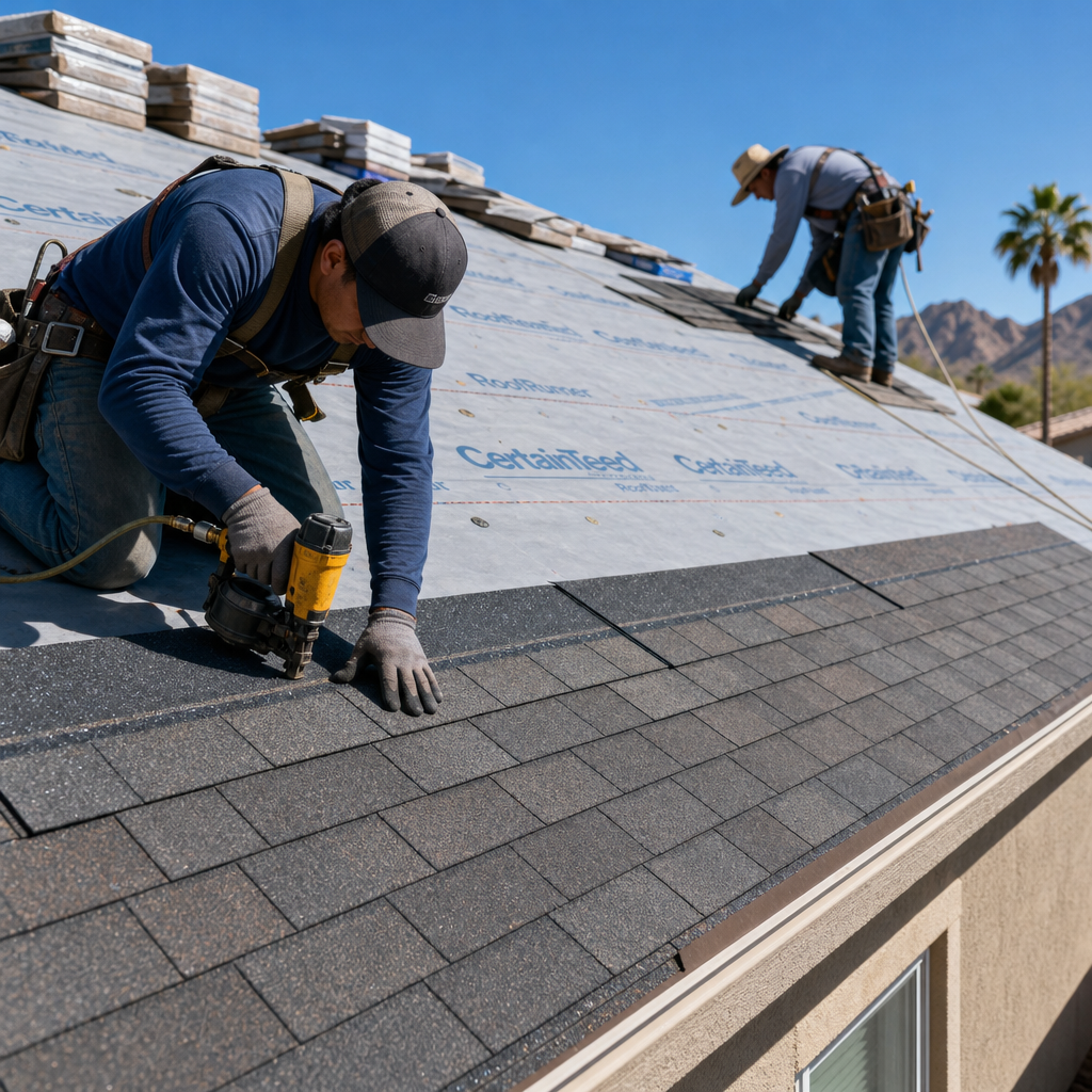 Shingle Before