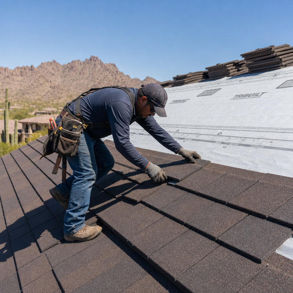 Roof Material Installation