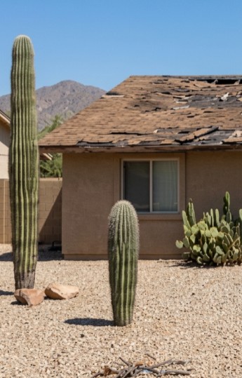 Phoenix Roof Repair Before